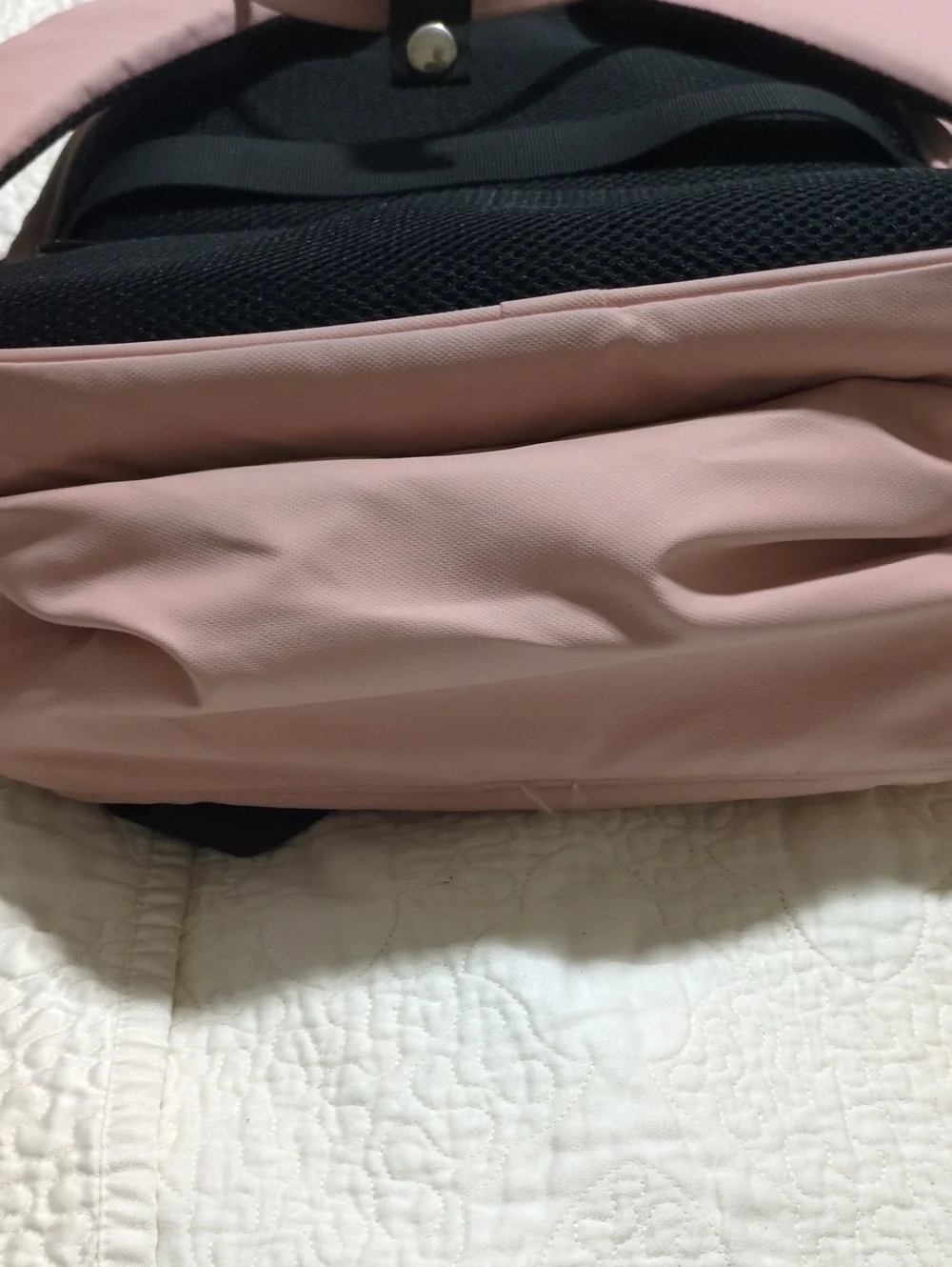 Pink Laptop Backpack Tote - Stylish Everyday Carry